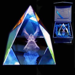 Guardian Crystal Angel Pyramid